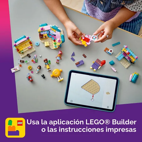 Vista 6 de LEGO Friends Heartlake City Candy Store - Juego de construcción de juguete - Juego de simulación para niños, niñas y niños, a partir de 6 años