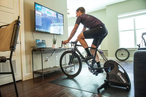 Vista 4 de Saris - Bloque de nivelación para entrenador de bicicleta