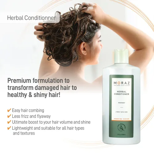 Vista 3 de Moraz Acondicionador natural para el cabello, 16.9 fl oz