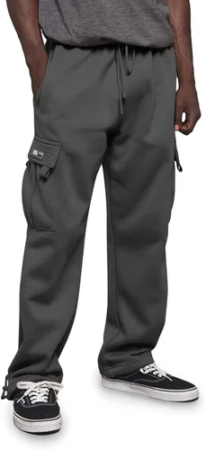 Vista 3 de Pantalones deportivos para hombre, pantalones casuales para correr, deportivos, elásticos con bolsillos, pantalones deportivos para hombre