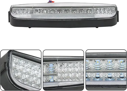 Vista 3 de Barra de Luz de Faro Delantero Tira de Luz de Repuesto para Carritos de Golf EZGO TXT 1996-2013 a Gas y Eléctricos