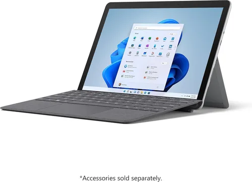 Vista 6 de Microsoft Surface Go 3 - Pantalla táctil de 10.5 pulgadas, Intel Core i3, 8 GB de memoria, SSD de 128 GB. Solo dispositivo, platino (último modelo)