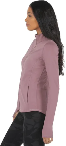 Vista 3 de 90 Degree By Reflex Chaqueta ligera para correr con cremallera completa para mujer