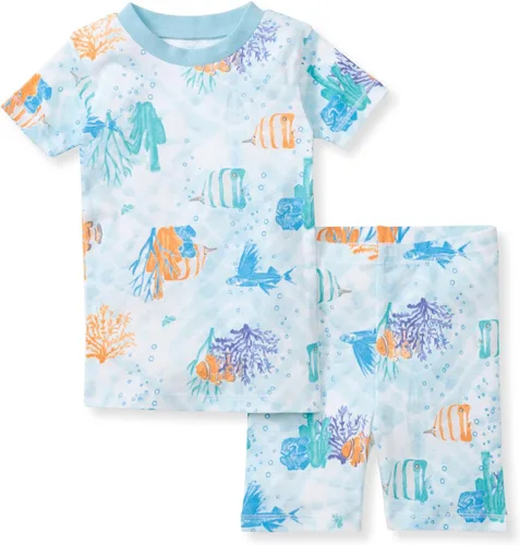 Vista 39 de Burt's Bees Baby Conjunto de Pijama de 2 Piezas para Niños con Camiseta de Manga Larga y Pantalones de Algodón Orgánico