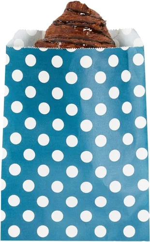 Vista 31 de Restaurantware Bolsa de papel rectangular negra, 7 x 5 pulgadas, paquete de 100 Negro