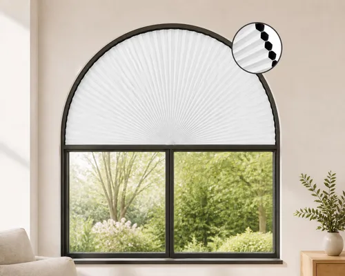 Vista 7 de Persiana opaca para ventana, sin taladro, 24 pulgadas de ancho x 12 Negro