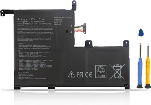 Vista 15 de JK6Y6 - Batería de repuesto de 40 Wh para Dell Latitude 3410 3510 3120 3140 Vostro 5300 5401 5501 Inspiron 5300 5401 5408 5402 5509 5409 5508 54000
