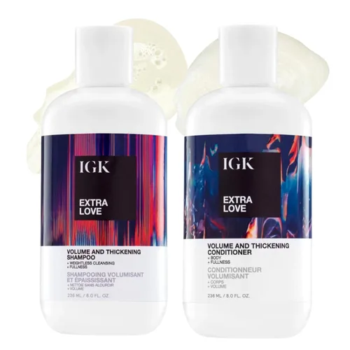 Vista 14 de IGK BLONDE POP - Juego de champú y acondicionador tonificante morado Neutraliza el latón + ilumina el rubio Vegano + libre de crueldad 8 onzas