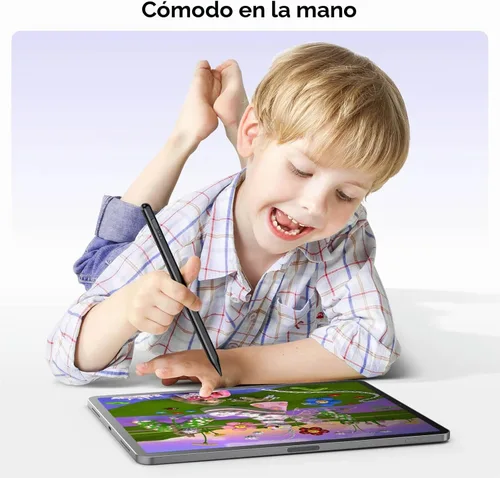 Vista 8 de DEGGE Lápiz capacitivo para iPad 2018-2025, Carga rápida de 15 minutos para Apple Pencil, Reconocimiento de palma, Compatible con iPad A16 Negro