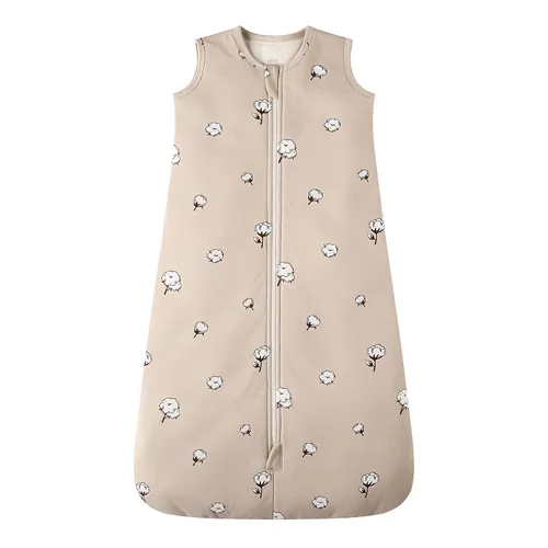 Vista 14 de Owlivia Manta Portátil de Algodón Orgánico para Bebé 0.5 TOG - Saco de Dormir Ligero con Cremallera de 2 Vías, Saco de Dormir de Transición Swaddle