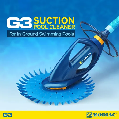 Vista 2 de Baracuda G3 W03000 Limpiador de succión automático avanzado de lados de piscina, NA