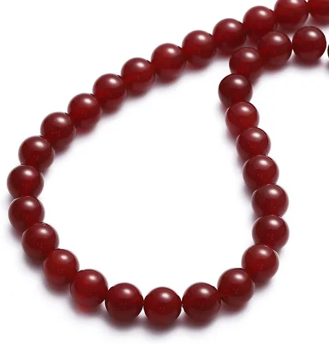 Vista 34 de BEADIA Cuentas redondas de jade africano natural de piedra suelta semipreciosas para hacer joyas 4MM 38cm/hebra