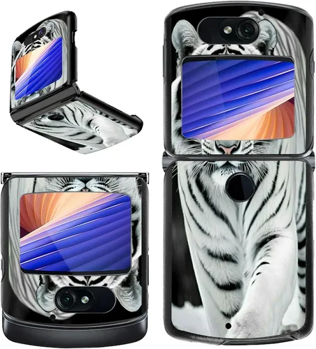 Vista 9 de Rossy Funda para Motorola Razr Plus 2023 para Moto Razr+ 2023 con patrón de niña africana para mujeres y hombres, ultra delgada, ligera