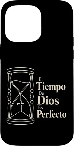 Vista 14 de Fe Cristiana El Tiempo De Dios ES Perfecto Cross - Carcasa para iPhone 16