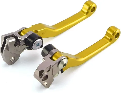 Vista 24 de Palancas de freno de embrague plegables para motocicleta CNC Billet Pivot para CRF250R CRF450R 07-19 CRF450RX 17-19 CRF250RX 2019 CRF 250R 450R Negro