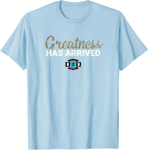 Vista 68 de Fantasy Football Greatness Has Arrived Camiseta Negro