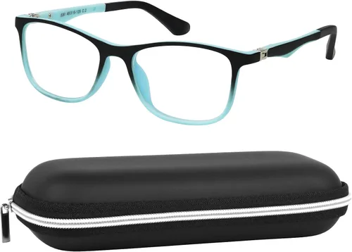 Vista 12 de Yogo Vision Kids Blue Light Blocking Glasses Computer Eyeglasses Boys Girls Square Frames Anti Strain Reduce Glare