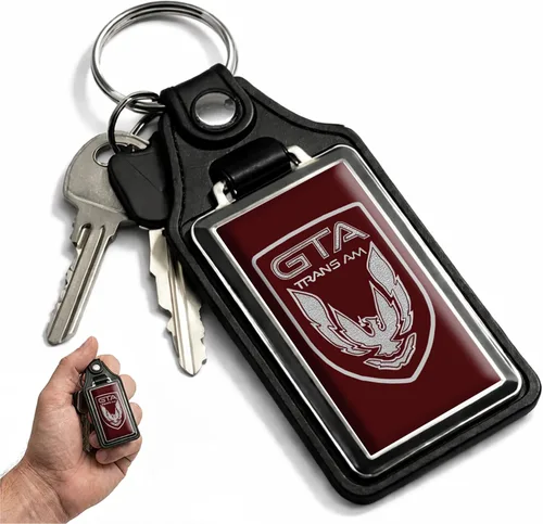 Vista 31 de Brotherhood Car Key Chain for Trans Am Firebird - Classic Models Keychain for Men and Women Gift Key Ring