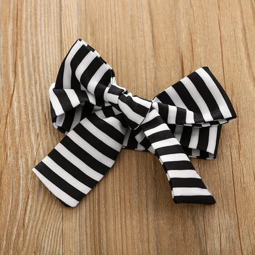 Vista 4 de Conjunto de ropa para niñas recién nacidas con manga voladora pantalones lindos diadema de 3 piezas