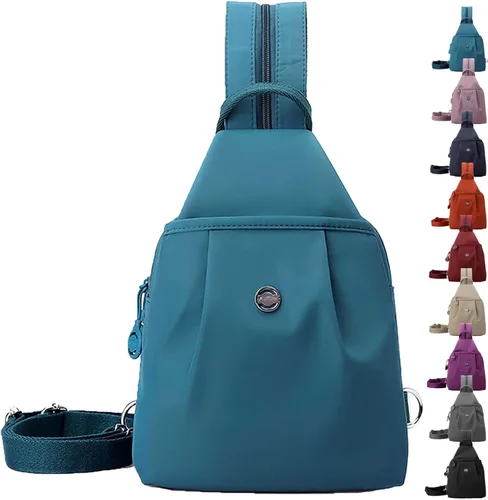 Vista 14 de Preferablen Waterproof 2-Way Commuter Bag, Large Capacity Oxford Convertible Shoulder Travel Bag, Anti-Theft Travel Tote, Small Backpack Purse