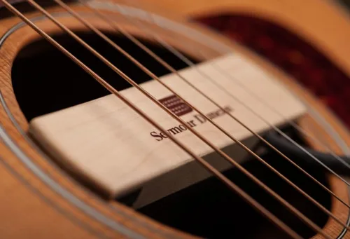 Vista 2 de Seymour Duncan Woody Single Coil - Negro - Pastilla de Guitarra Acústica