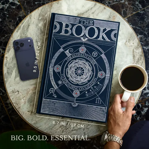 Vista 5 de The Book. The Ultimate Guide to Rebuilding a Civilization - Inspirational Science Books for Adults - Unique Artifact - Knowledge Encyclopedia with