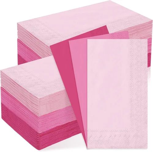 Vista 12 de Whaline Paquete de 150 Servilletas de Papel Azules de 6.5 x 6.5 Pulgadas, 3 Colores, Servilletas de Almuerzo con Temática Azul, Servilletas de Papel