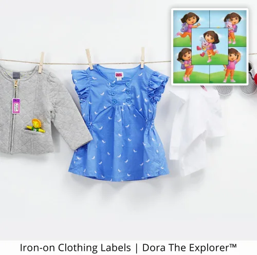 Vista 14 de Blaze and The Monster Machines - El paquete de ropa personalizado incluye etiquetas adhesivas, planchas y bolsas para niños, impermeables y aptas
