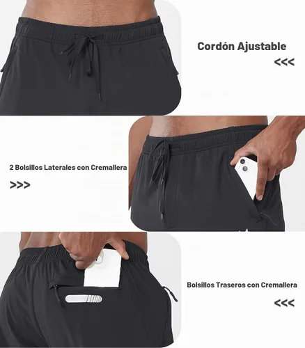 Vista 5 de NORTHYARD: pantalones forrados de forro polar para hombre, cálidos para invierno, sudoración, clima frío, para correr, deportivos, entrenamiento