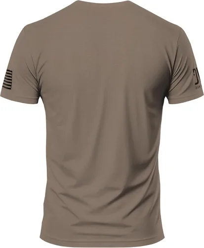 Vista 2 de Dion Wear Camiseta de hombre Skull American Flag