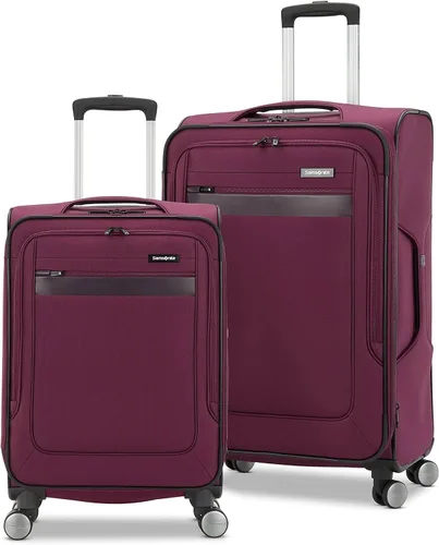 Vista 28 de Samsonite - Equipaje ligero y suave de la colección Ascella 3.0, con ruedas giratorias, Negro