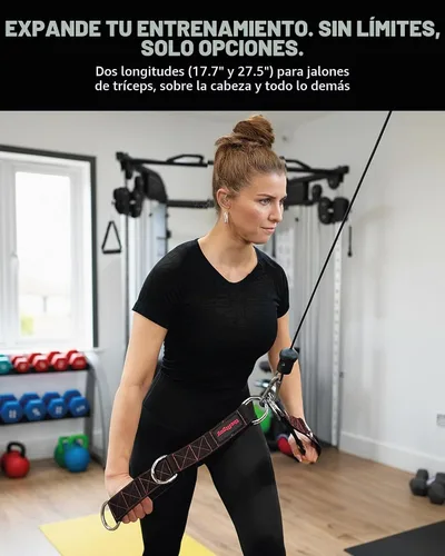 Vista 7 de THEFITGUY Correas de extensión de cable para accesorios de máquina de cable