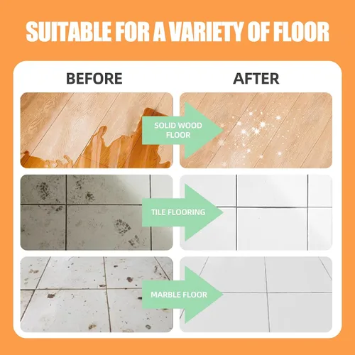 Vista 8 de Tabletas limpiadoras de suelos duros, solución de limpieza profunda para trapear, cápsulas de limpieza solubles para azulejos, vinilo, madera dura