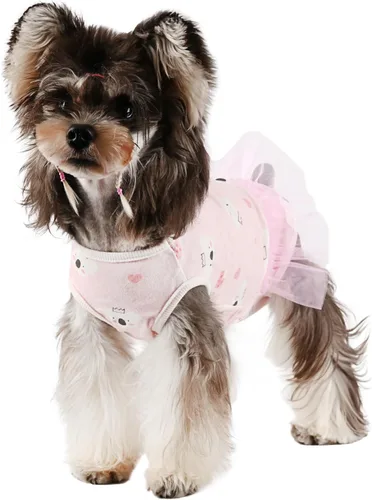 Vista 9 de Etdane Pañales para perros, bragas sanitarias, camisas de período fisiológico, trajes de recuperación quirúrgica para perros machos y hembras