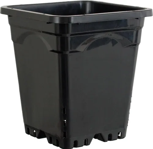 Vista 5 de Active AQUA HG5X5SB, 5" X 5", Negro 5" por 5" Caja cuadrada alta de 100, 7", 5