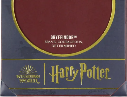 Vista 4 de Harry Potter Gryffindor Lion House - Collar con colgante de piedra preciosa animal, Talla única, Resina, No es una piedra preciosa