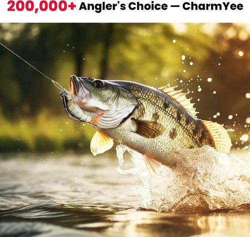 Vista 2 de Bass Fishing Lure for Freshwater and Saltwater Lifelike Fishing Lures Multi Jointed Swimbait for Bass Trout Crappie Walleye Pike Fishing Gifts for