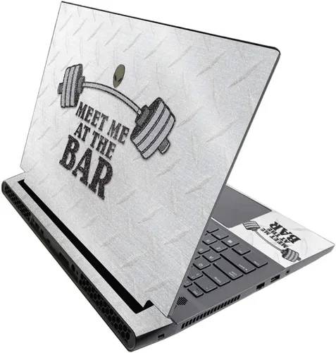 Vista 105 de MightySkins - Skin brillante con purpurina para Alienware M17 R3 (2020) y M17 R4 (2021) - Diversión de los años 90 Acabado duradero con purpurina