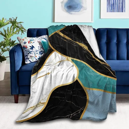 Vista 10 de Manta cómoda para cama, sofá, compatible con flores de calavera de azúcar, mantas y mantas de franela ligeras, mantas de microfibra mullidas