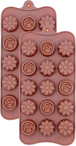 Vista 9 de Dubai Style KitKat - Molde para barra de chocolate, paquete de 2 moldes de silicona para dulces, antiadherentes, sin BPA, resistente al calor