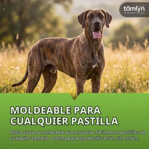 Vista 4 de TOMLYN Pill-Masker - Pasta aromatizada de tocino original para perros y gatos, 4 onzas