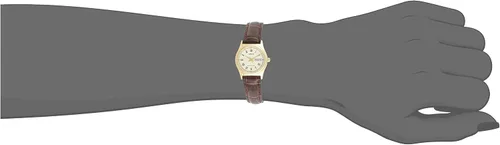 Vista 4 de Casio Mujer LTP+V006GL.9B - Reloj de cuarzo japonés de 0.984in, correa, oro, correa., Oro, Correa.