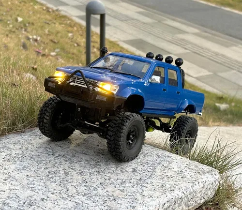 Vista 8 de HLSFWDRIVE WPL C64-1 RC Crawler 4x4 RC Camión RC Escala 1/16 Off Road