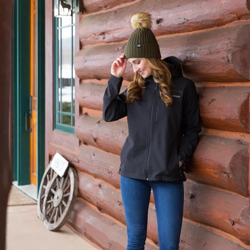 Vista 2 de Polaris ATV - Gorro extraíble POM para mujer