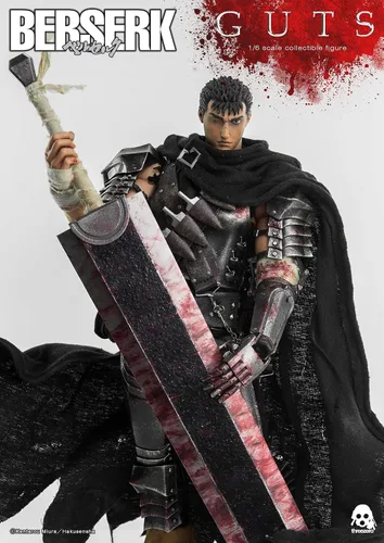 Vista 10 de Berserk: Guts (Espadachín Negro) Figura