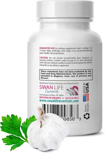 Vista 3 de suplementos antioxidantes - FÓRMULA INODORA DE AJO Y PEREJIL - suplementos de ajo, suplementos de ajo y perejil, suplementos de perejil, suplementos