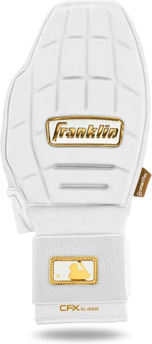 Vista 21 de Franklin Sports MLB Guante deslizante de béisbol y sóftbol - CFX PRT Guantes de baserunning deslizantes protectores para adultos y jóvenes - Guante