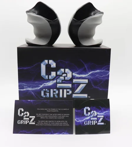 Vista 3 de C2 Gripz Controller Grips Compatible with Xbox One Xbox Series XS Controller Ergonomically Engineered for Performance and Comfort Non-Slip Medium