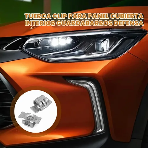 Vista 7 de 25 tuercas especiales para parachoques delantero, clip de tuerca para panel de revestimiento de parachoques - Compatible con GM - OEM 11609952