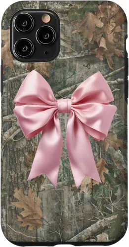 Vista 29 de Camo Pink Bow Case for iPhone 17